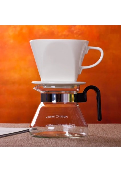 Beyaz Küçük Stil Seramik Kahve Filtreli Fincan Tutucu Espresso Kahve Üzerine Dökün Damlatıcı Kahve Sepetleri Süzücü Yeniden Kullanılabilir Bardaklar Kahve Aksesuarları (Yurt Dışından) indirimleri