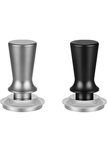 Açık Sarı Stil 53MM Kalibre Edilmiş Espresso Kahve Tamper, Yaylı Pozisyon Sınırlı Tasarım Sabit Basınçlı El Sabotaj (Yurt Dışından)