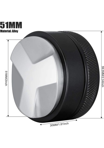 51 mm Siyah Dış Müdahale Stili Espresso Distribütör Mat Taban Raf Amper Barista Araçları Aksesuarları Çok Fonksiyonlu Kahve Filtre Sabotaj Tutucu Standı (Yurt Dışından) fiyatları