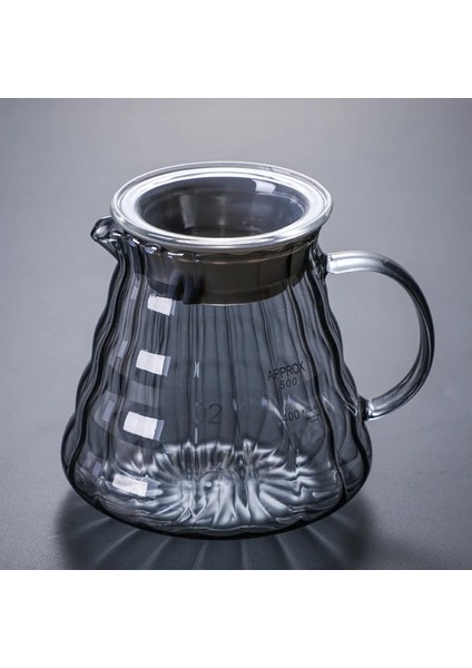 A1 300ML Stili Kaplama Dumanlı Gri Cam Cezve Seti Bulut Pot V60 Kahve Huni Filtre Fincan Kahve Kağıdı ile Çok Parçalı Set Damla Şişe Seti (Yurt Dışından) fırsatları