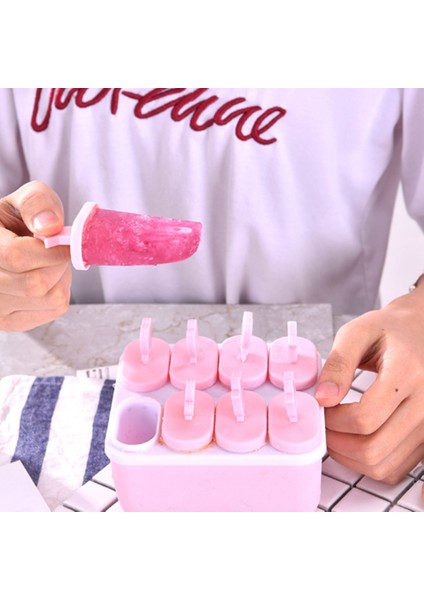 Yeşil Stil Dondurma Popsicle Kalıpları Küvetler Pişirme Araçları Dikdörtgen Şekilli Yeniden Kullanılabilir Dıy Dondurulmuş Dondurma Pop Pişirme Kalıpları Lolly Kalıp Kalıbı (Yurt Dışından) fiyatları