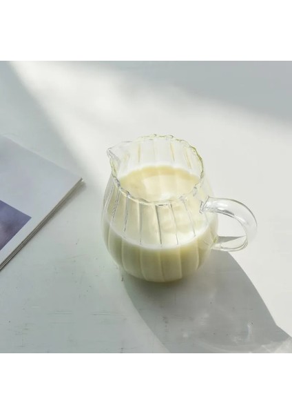 G Tarzı Süt Sürahisi Isıya Dayanıklı Saplı Cam Bardak Kahve Süt Çay Ayırıcı Fuar Fincan Home Cafe Drinkware Kahve Gereçleri Japon Tarzı (Yurt Dışından) indirimleri