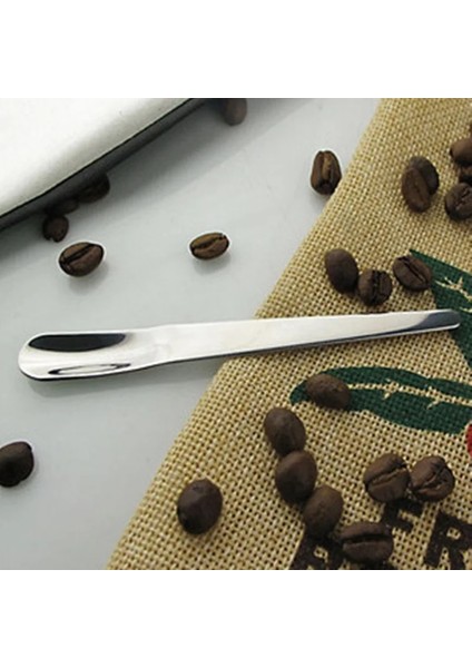 Gümüş Tarzı Kahve Kaşığı Paslanmaz Çelik Düz Kaşık Tatlı Küçük Kahve Kaşık Mikser Karıştırma Çubuğu Kaşık Mutfak Sofra Takımı Parlayan Kaşık Yeni (Yurt Dışından) fırsatları