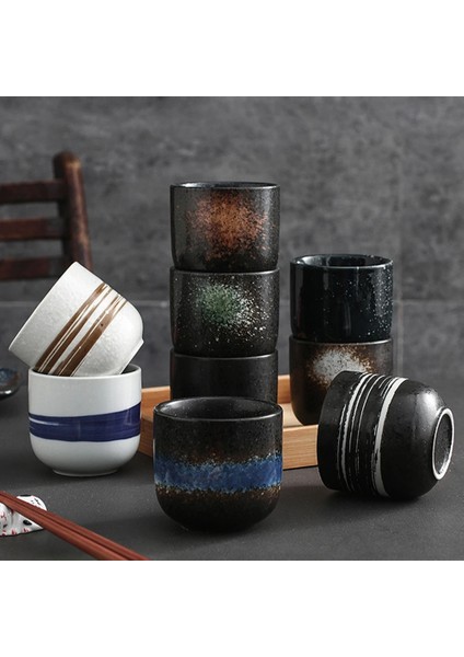 C Stili 200ML Yeni Kahve Fincanları Seramik Kupalar Bira Çay Kupa Viski Cam Drinkware Bardak Seramik Latte Özel Kahve (Yurt Dışından) indirimleri
