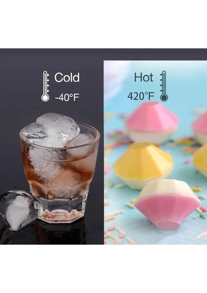 Buz Kalıp Stili Elmas Tepsi Viski Makinesi Dondurma Kalıpları Formu Çikolata Kalıp Parti Bar 4 Hücre Buz Kalıbı Silikon Buz Küpü Kalıp Mutfak (Yurt Dışından) indirimleri