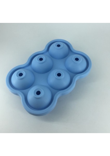 Siyah Stil 5 Renk 6 Delik 4.5 cm Çap Gıda Sınıfı Yumuşak Silikon Çevre Dostu Faydalı Ev Yapımı Buz Küpü Tepsi Topu Maker Kalıp Sevimli Basit (Yurt Dışından) fiyatları