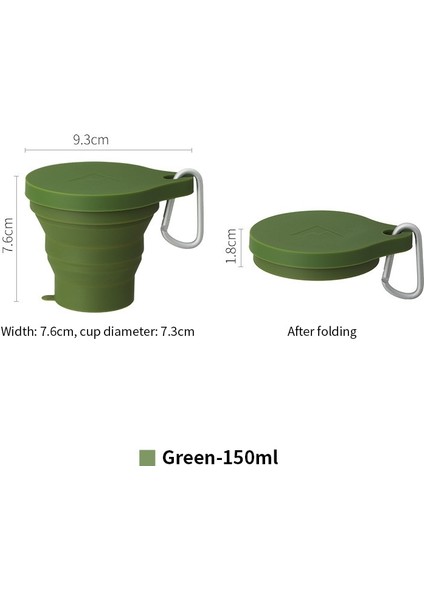 Beyaz Stil Konco 150ML Taşınabilir Katlanır Bardaklar Silikon Bpa Ücretsiz Su Bardağı Geri Çekilebilir Içme Bardağı Açık Seyahat Su Kapaklı Bardak (Yurt Dışından) fiyatları