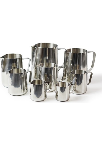 Ölçek Stili Olmadan 350ML Fantastik Mutfak Paslanmaz Çelik Süt Köpürtme Sürahisi Espresso Kahve Sürahi Barista Craft Kahve Latte Süt Köpürtme Sürahi Sürahi (Yurt Dışından) fiyatları