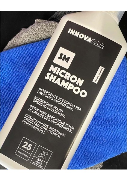 Sm Mıcron Shampoo Mikrofiber Bez Havlu Sünger Yıkama Şampuanı Konsantre - 1000 ml fiyatları