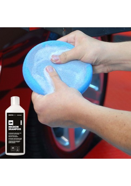 Sm Mıcron Shampoo Mikrofiber Bez Havlu Sünger Yıkama Şampuanı Konsantre - 1000 ml indirimleri