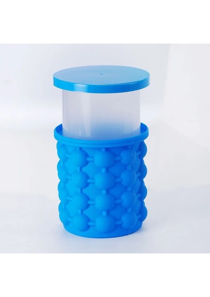 Büyük Forma De Silikon Dondurma Kovası Kalıp Kapaklı Yerden Tasarruflu Küp Maker Araçları Mutfak Partisi Için Barware Taş Adalı Ax (Yurt Dışından)