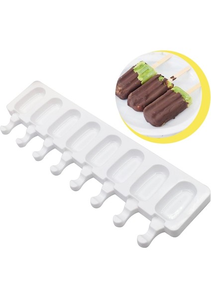 8 Izgara Stili 8 Izgara Dondurma Kalıp Üreticileri Silikon Kalın Malzeme Dıy Kalıpları Buz Küpü Kalıpları Tatlı Kalıpları Buzlu Şeker Tepsisi (Yurt Dışından) fiyatları