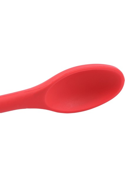 Siyah Stil Mutfak Silikon Kaşıkpasta Macun Spatula Karıştırma Kaşığı Uzun Saplı Pişirme Gereçleri Sofra Takımı Mutfak Çorba Kaşıkları (Yurt Dışından)