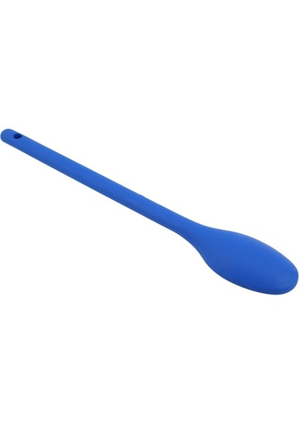 Siyah Stil Mutfak Silikon Kaşıkpasta Macun Spatula Karıştırma Kaşığı Uzun Saplı Pişirme Gereçleri Sofra Takımı Mutfak Çorba Kaşıkları (Yurt Dışından)
