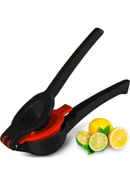 Siyah ve Kırmızı Tarzı Limon ve Limon Sıkacağı Narenciye Sıkacağı - 2 Boyutlu Ikili Kase - Ağır Hizmet Tipi - Emaye Alüminyum - Mutfak Gereçleri Aksesuarları (Yurt Dışından) fiyatları