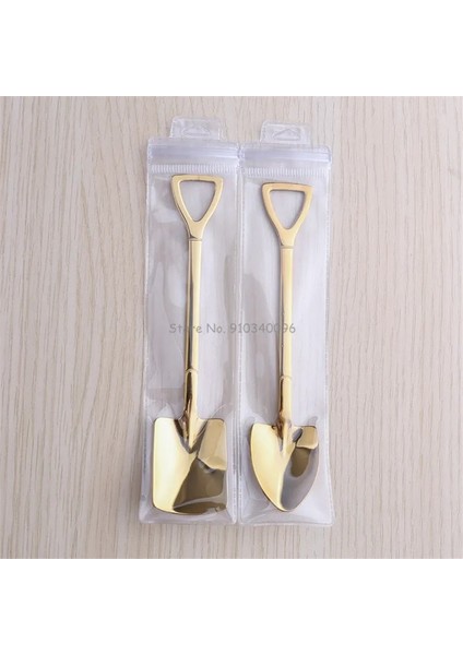 Çikolata Tarzı Paslanmaz Çelik Yaratıcı Retro Karpuz Kürek Kahve Kaşığı Tatlı Kaşığı Dondurma Kaşığı Ucu Noel Hediyeleri Için Düz Kürek (Yurt Dışından)