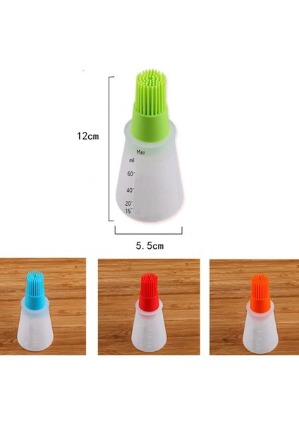 Yeşil Stil Mutfak Aksesuarları Aletler Silikon Yağ Fırça Teyel Fırçaları Kek Tereyağı Ekmek Pasta Fırçası Pişirme Gereçleri Mutfak Aletleri (Yurt Dışından) fırsatları