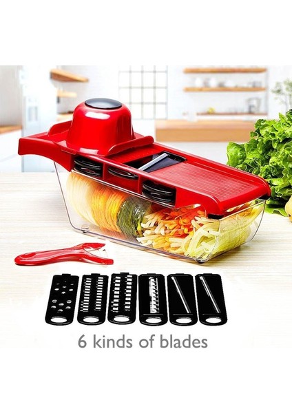 1 Takım Artı Stil Içerir Mutfak Aksesuarları Rende Çok Işlevli Konteynerli Patates Kesici Sebzeler Meyve Soyucu Borular Aletler Dilimleme Için Dilimleyici (Yurt Dışından) fiyatları