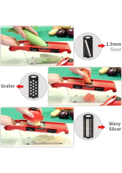 1 Takım Artı Stil Içerir Mutfak Aksesuarları Rende Çok Işlevli Konteynerli Patates Kesici Sebzeler Meyve Soyucu Borular Aletler Dilimleme Için Dilimleyici (Yurt Dışından) modelleri