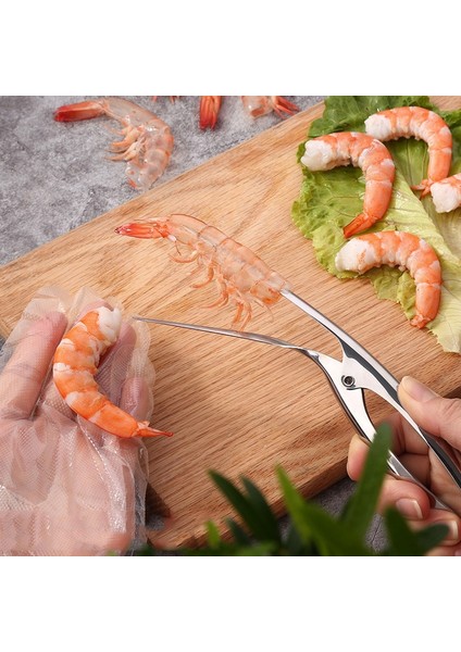 1 Adet Kırmızı Stil Yaratıcı Pişirme Araçları Mutfak Alet Karides Soyucu Kerevit Çocuklar Için Karides Kabuğu Cihazı Mutfak Aksesuarları Mutfak Aletleri (Yurt Dışından) modelleri