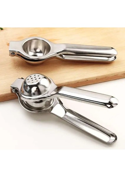 1pc Tarzı Ev Manuel Meyve Sıkacağı Paslanmaz Çelik Limon Klip Sıkacağı Küçük Kızarmış Suyu Basın Sıkmak Limon Artefakt Mutfak Gereçleri (Yurt Dışından) fırsatları