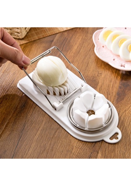 B Tarzı Çok Fonksiyonlu Yumurta Kesici Paslanmaz Çelik Kesme Yumurta Dilimleme Tel Mutfak Aksesuarları Dilimleme Aletleri Pişirme Araçları (Yurt Dışından) fiyatları