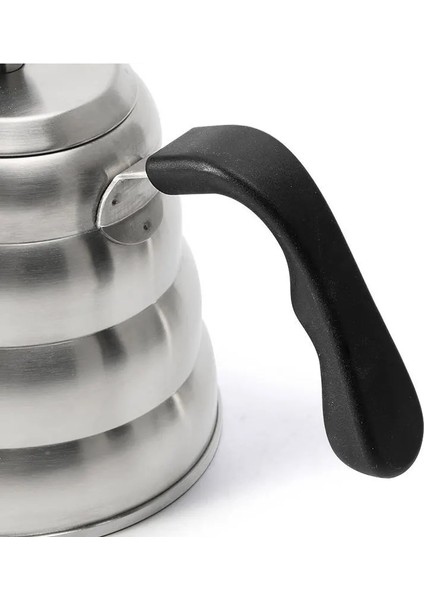 1.2l Şekillendirme 1l.2l Damla Su Isıtıcısı Termometre Kahve Çaydanlık Kuğu Uzun Boyun Paslanmaz Çelik Ince Ağız Gooseneck Bulut Damla Su Isıtıcısı Üzerine Dökün (Yurt Dışından)