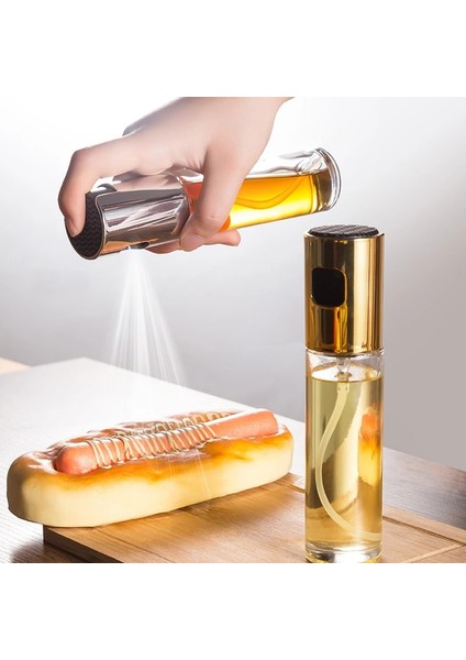 Turuncu Tarzı Yağ Püskürtme Şişesi Boş Şişe Barbekü Pişirme Zeytin Sirkesi Şişesi Yağ Dağıtıcı Salata Barbekü Pişirme Cam Yağ Püskürtücü Mutfak Pişirme (Yurt Dışından) fırsatları