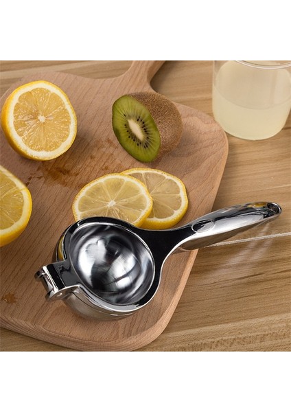 Gümüş Orta Stil Manuel Limon Sıkacağı Paslanmaz Çelik Portakal Sıkacağı Sıkacağı Meyve Suyu Narenciye Sıkacağı Makinesi Kolu Basın Çok Fonksiyonlu Aracı (Yurt Dışından)