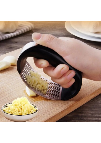1 Adet Paslanmaz Çelik Sarımsak Preslenmiş Kırıcı Manuel Sarımsak Kıyma Sıkacağı Dilimleme Kıyma Doğrayıcı Araçları Eğri Mutfak Aletleri (Yurt Dışından) fırsatları