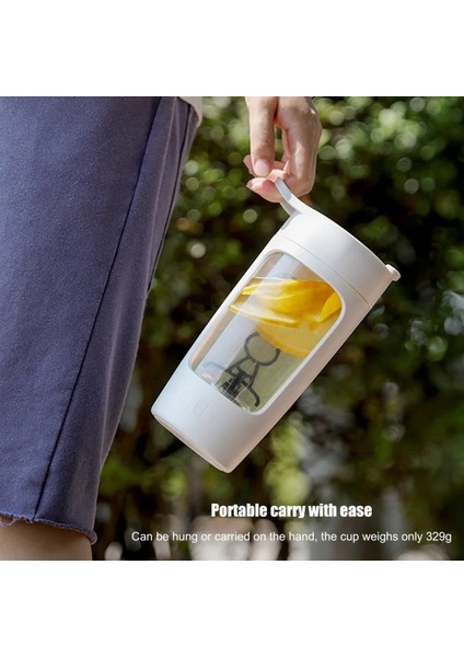 450ML Stil 7 Stili 650ML Elektrikli Otomatik Taşınabilir Blender USB Paslanmaz Çelik Karıştırma Kupa Fitness Bardak Süt Suyu Kahve Mikser Blender Şişe (Yurt Dışından)