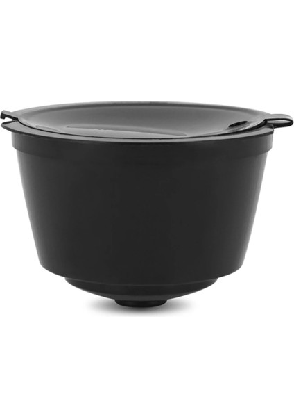 Siyah Stil Doldurulabilir Kahve Makinesi Yeniden Kullanılabilir Kapsül Kahve Fincanı Nescafe Pod Dolum Filtresi Cof Ware Pod Süzgeç Dolce Gusto Için Hediye (Yurt Dışından)