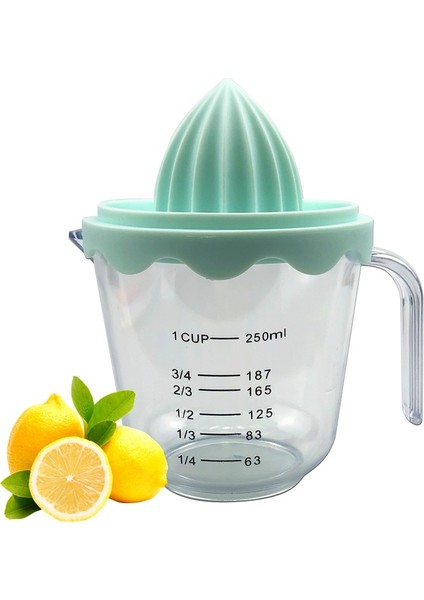 Ölçekli Taşınabilir Manuel Sıkacağı Limon Sıkacağı Portakal Suyu Mutfak Dıy Suyu Aracı Ev Essentials Sıkacağı Kichen Aksesuarları (Yurt Dışından)