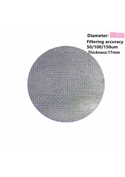 Ekran 51X50UM Stili 51 mm Yeni Çift Ağızlı mm Kahve Delonghibrevillesage Kahve Makinesi Aksesuarları Için Dipsiz Portafilter Filtre Barista (Yurt Dışından)