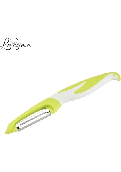 Açık Gri Tarzı Lmetjma Sebze Meyve Soyucu Tırtıklı Jülyen Ergonomik Saplı Paslanmaz Çelik Bıçak ve Patates Göz Sökücü KC0121 (Yurt Dışından) fırsatları