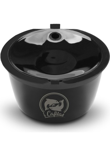 1 Adet Siyah Stil Nescafe Için Dolce Gusto Kahve Filtreleri Kapsül Pod Yeniden Doldurulabilir Dolci Gusto Kahve Çay Damlatıcı Bardak Sepetleri Kaşık Fırça (Yurt Dışından)