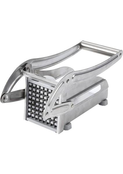 Gümüş Tarzı 4 Bıçak Paslanmaz Çelik Ev Patates Kızartması Patates Cipsi Şerit Dilimleme Kesici Doğrayıcı Cips Makinesi Yapma Aracı Patates Kesim Kızartması (Yurt Dışından) modelleri