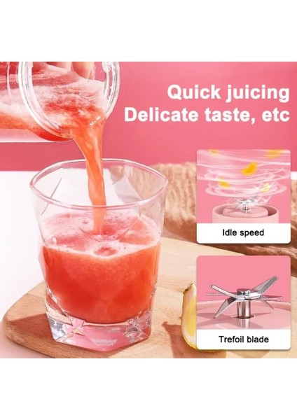 No.2 Tarzı Mini Taşınabilir Sıkacakları Portakal Sıkacağı Nar Limon Sıkacağı USB Elektrikli Mikser Meyve Smoothie Blender Mutfak Aksesuarları 1 Adet (Yurt Dışından)