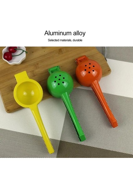 Sarı L Tarzı Limon Portakal Narenciye Sıkacağı Mutfak Aksesuarları Ev Çok Fonksiyonlu Mini Taşınabilir Mutfak Aracı Basın Manuel Kolu Sıkacakları (Yurt Dışından)