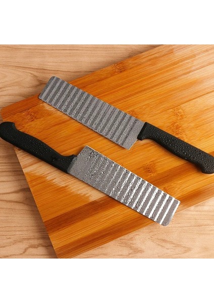 Mavi Stil Yeni Paslanmaz Çelik Patates Cipsi Dilimleme Hamur Sebze Meyve Kırışık Dalgalı Dilimleme Bıçağı Patates Kesici Doğrayıcı Fransız Kızartma Makinesi (Yurt Dışından) fırsatları