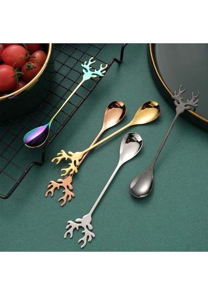 Gümüş 1 Stil Yaratıcı Balık Kedi Tasarım Kahve Karıştırma Kaşığı Sevimli Paslanmaz Çelik Tatlı Çay Kaşığı Ev Mutfak Aksesuarları (Yurt Dışından) modelleri