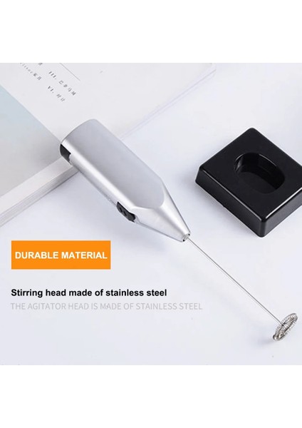 Siyah Stil Elektrikli Süt Köpürtücü Mutfak Aletleri Içecek Köpürtücü Çırpma Mikser Karıştırıcı Kahve Cappuccino Kreması Mutfak Köpüklü Karışım Yumurta Çırpıcı (Yurt Dışından) fırsatları