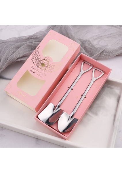 KFS002G2PCCH Stili 2020 Moda Kahve Kaşığı Dondurma Tatlı Kaşığı Retro Sevimli Yuvarlak Kafa Kaşık Mutfak Gadget Dekorasyon Mutfak Bar Eşyaları (Yurt Dışından)