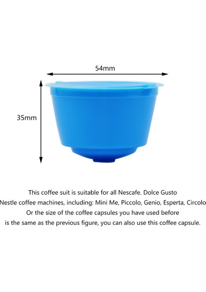 3 Adet Kahverengi Tarzı 3 Adet Yeniden Kullanılabilir Kahve Kapsül Filtre Fincan Nescafe Dolce Gusto Için Doldurulabilir Kapsül Kaşık Fırça Yumuşak Tat Tatlı Filtre Sepeti Pod (Yurt Dışından) modelleri