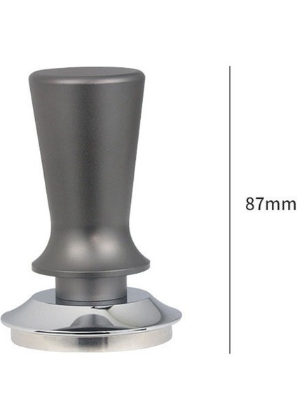 Siyah Stil 53 mm Kahve ve Espresso Paslanmaz Çelik Için Yaylı Kalibre Edilmiş Basınç Sabotaj (Yurt Dışından) fiyatları