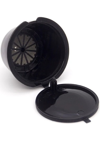 Siyah Stil 1 Adet Kahve Makinesi Yeniden Kullanılabilir Kapsül Kahve Fincanı Filtresi Nescafe Doldurulabilir Kahve Fincanı Tutucu Pod Süzgeç Yumuşak Tat Tatlı (Yurt Dışından)