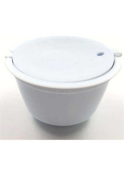 1 Adet Beyaz Stil Yeni Yeniden Kullanılabilir Dolce Gusto Kahve Kapsülü, Plastik Doldurulabilir Uyumlu Dolce Gusto Kahve Filtre Sepetleri Kapsül (Yurt Dışından)