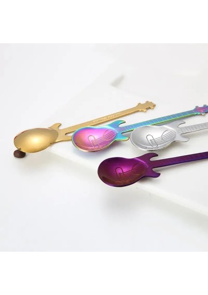 No.3 Tarzı 11.7X3CM 1 Adet Paslanmaz Çelik Gitar Kahve Kaşığı Seti Kepçe Gitar Yaratıcı Çay Kaşığı Dondurma Tatlı Kaşığı Doğum Günü Hediyesi Sofra (Yurt Dışından) fırsatları