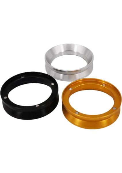 Doz Yüzük Altın Tarzı 58MM Espresso Dozaj Hunisi Alüminyum Dozaj Halkası Hassas mm Breville Delonghi Portafilters Huni Cezve Aracı (Yurt Dışından) fırsatları