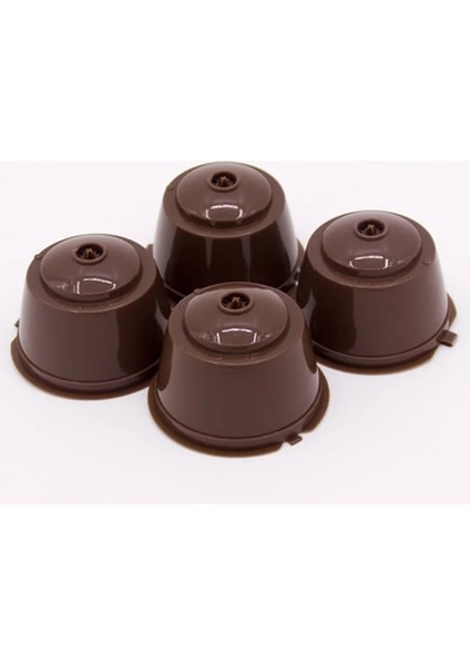 Kraliyet Mavisi Tarzı 4 Adet Yeniden Kullanılabilir Kahve Kapsül Filtre Fincan Kahve Kapsül Filtreleri Nespresso Dolce Gusto Kaşık ve Fırça ile Dolcegusto Kapsülleri (Yurt Dışından) modelleri